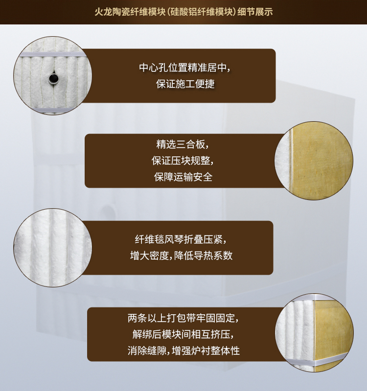 陶瓷纖維模塊應(yīng)用優(yōu)勢